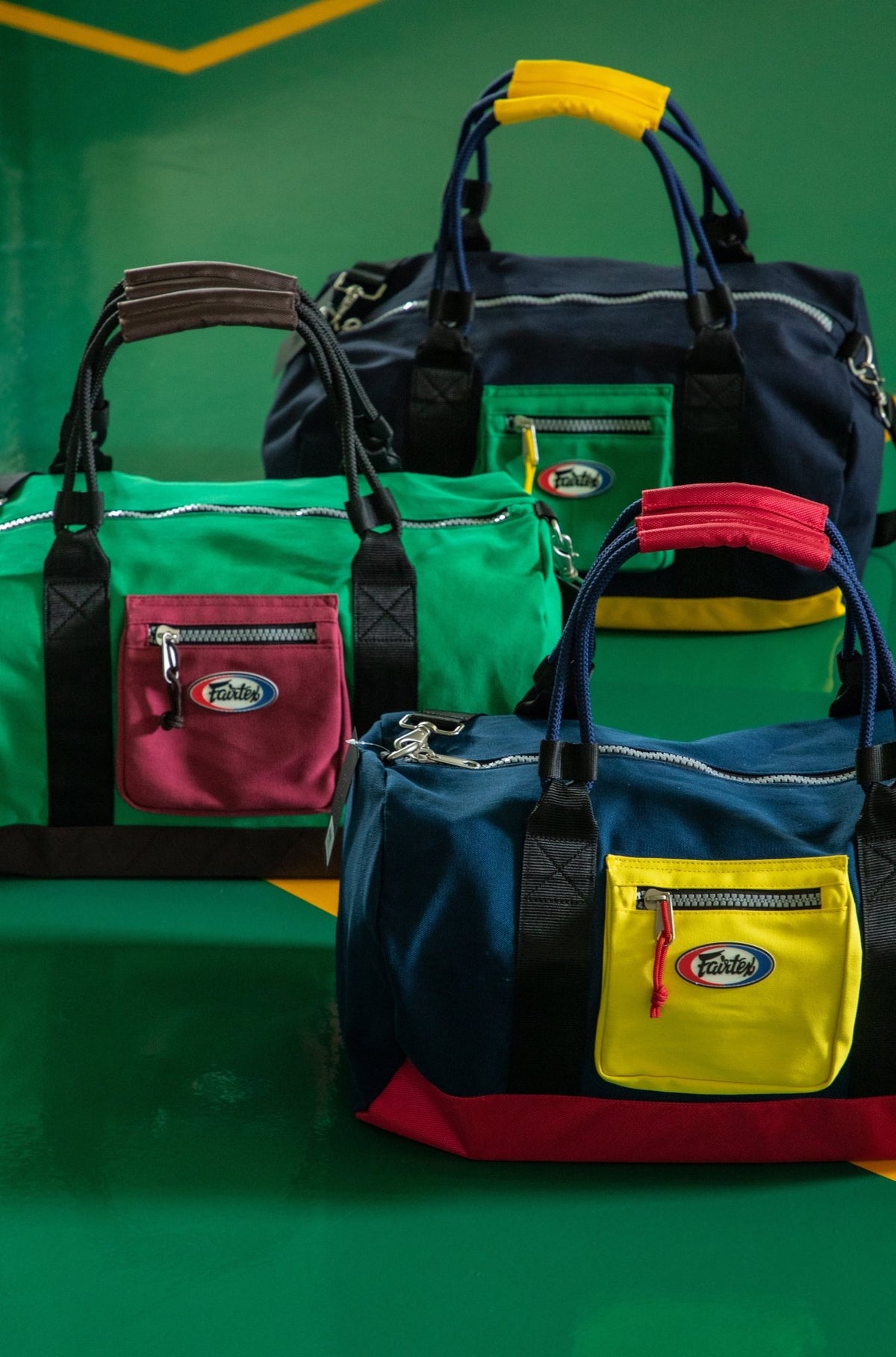 Fairtex 3-Tone Barrel Bag - Fairtex Thailand