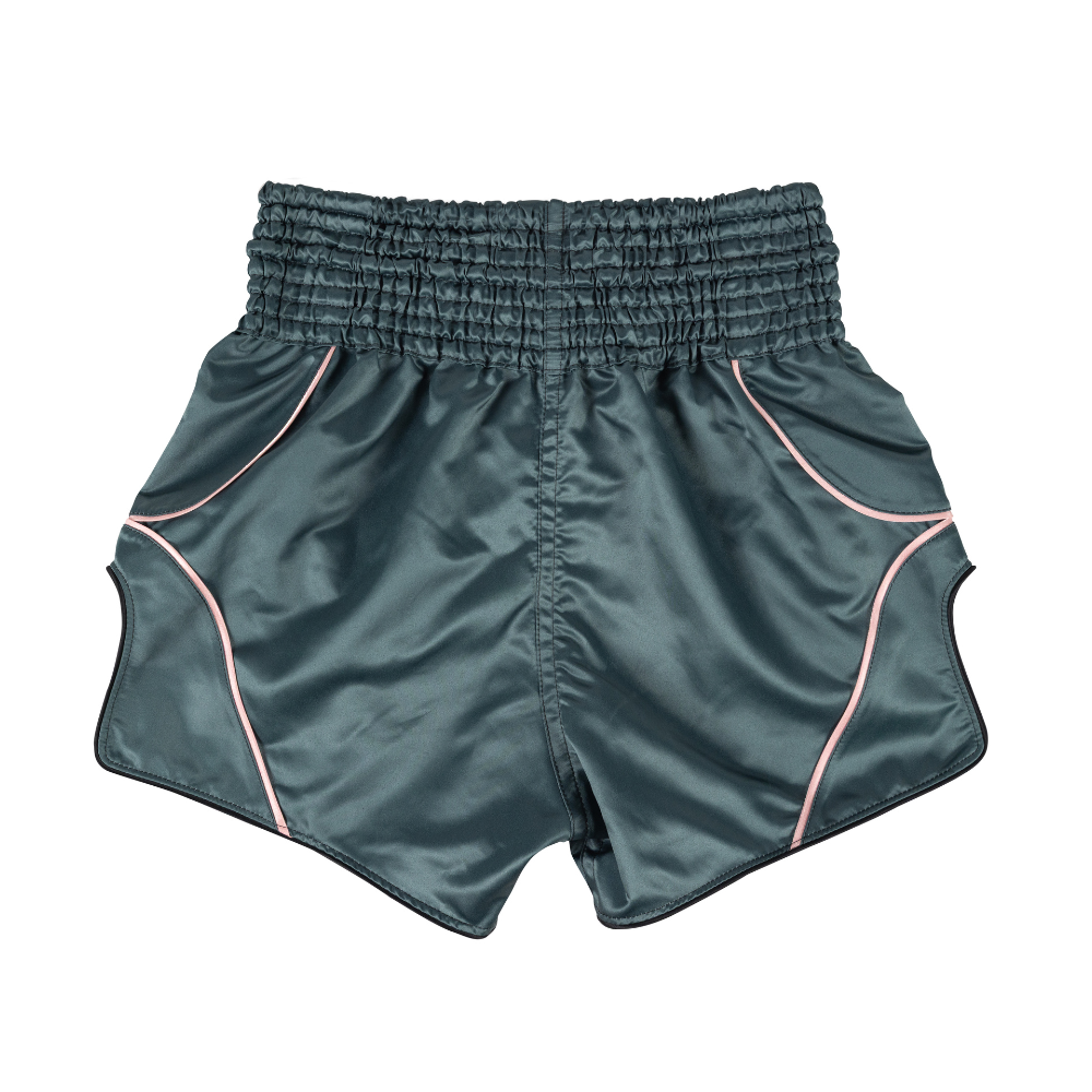 Fairtex Athletic Muay Thai Shorts - Arokaya Special - Aqua Bloom