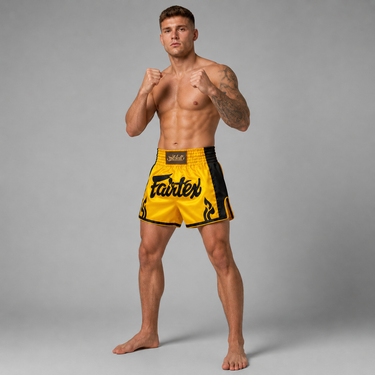 Muay Thai Shorts - BS1701 Yellow