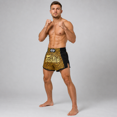 Muay Thai Shorts - BS1709 Leopard