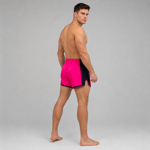 กางเกงมวยไทย - BS1714 Shocking Pink