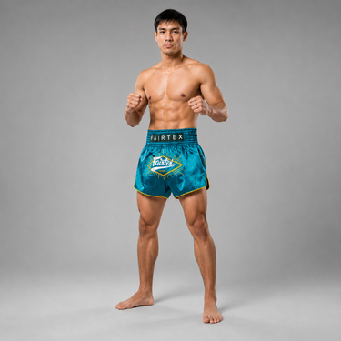 Fairtex Muay Thai Shorts - BS1907 Focus Turquoise