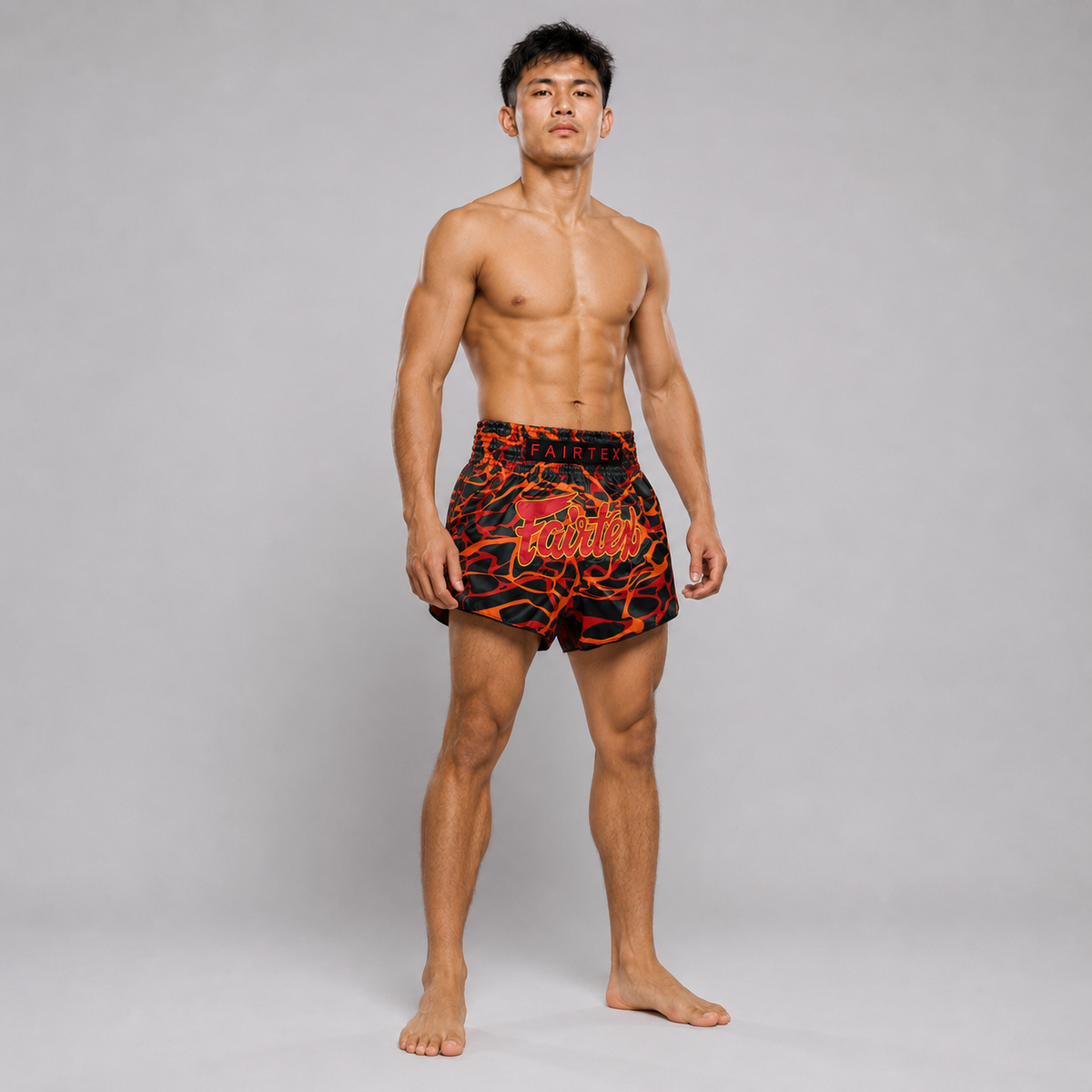 Fairtex Muay Thai Shorts - BS1926 Magma 'Red'