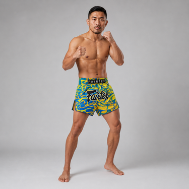 Fairtex Muay Thai Shorts - BS1927 Magma 'Green'