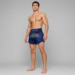 Fairtex Muay Thai Shorts - BS1930 Blue Ocean