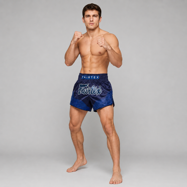 Fairtex Muay Thai Shorts - BS1930 Blue Ocean