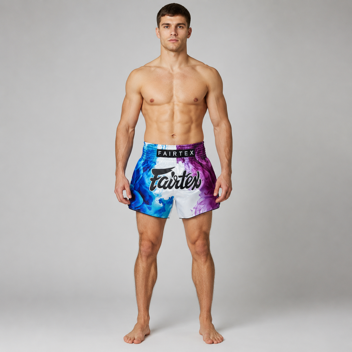 Fairtex Muay Thai Shorts - BS1950 White Tech House