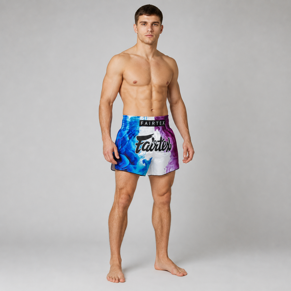 Fairtex Muay Thai Shorts - BS1950 White Tech House