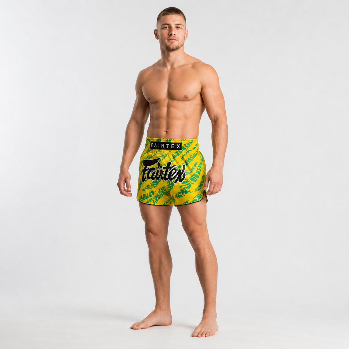 Fairtex Muay Thai Shorts - BS1959 Yellow/Green
