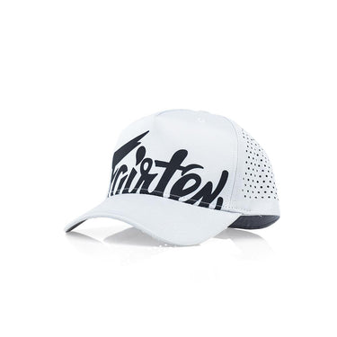 Fairtex Trucker Cap - White with Black Logo