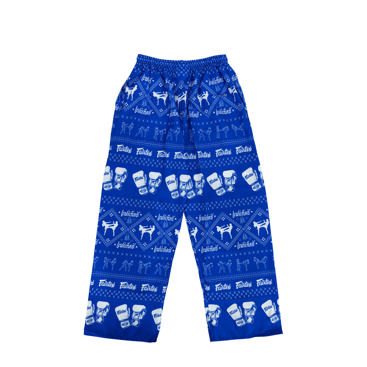 Fairtex Muay Thai Soft Power Pants Light Blue