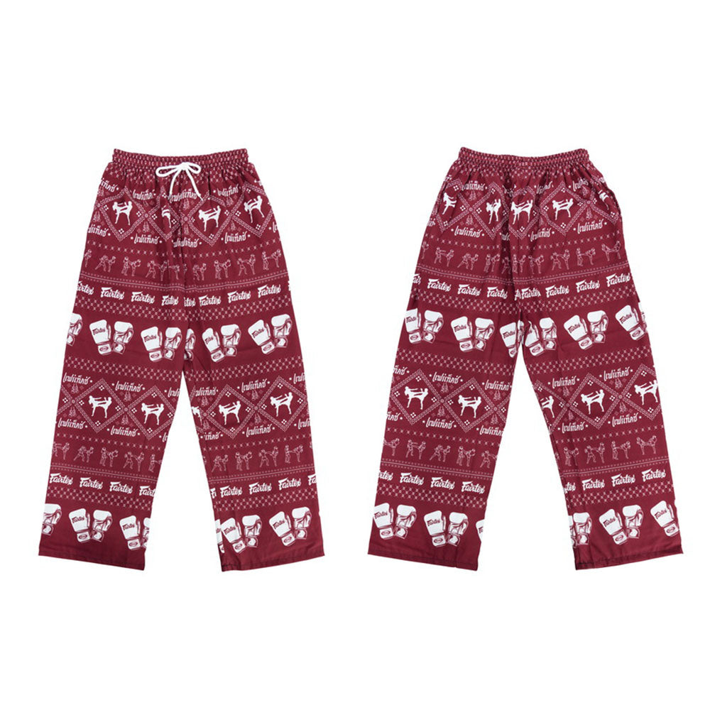 Fairtex Muay Thai Soft Power Pants Red