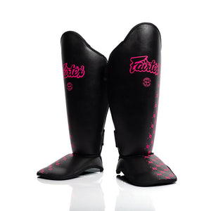 Fairtex Neon Noir Shin Guards SP5