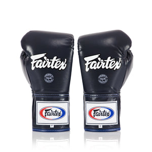 นวมชกมวยสำหรับแข่งขัน Fairtex Pro Competition - Locked Thumb (หนังแท้)