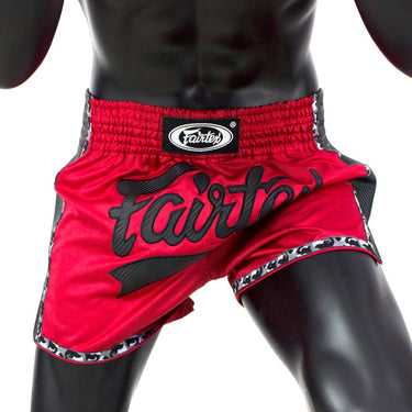 Muay Thai Shorts - BS1703 Red/Black