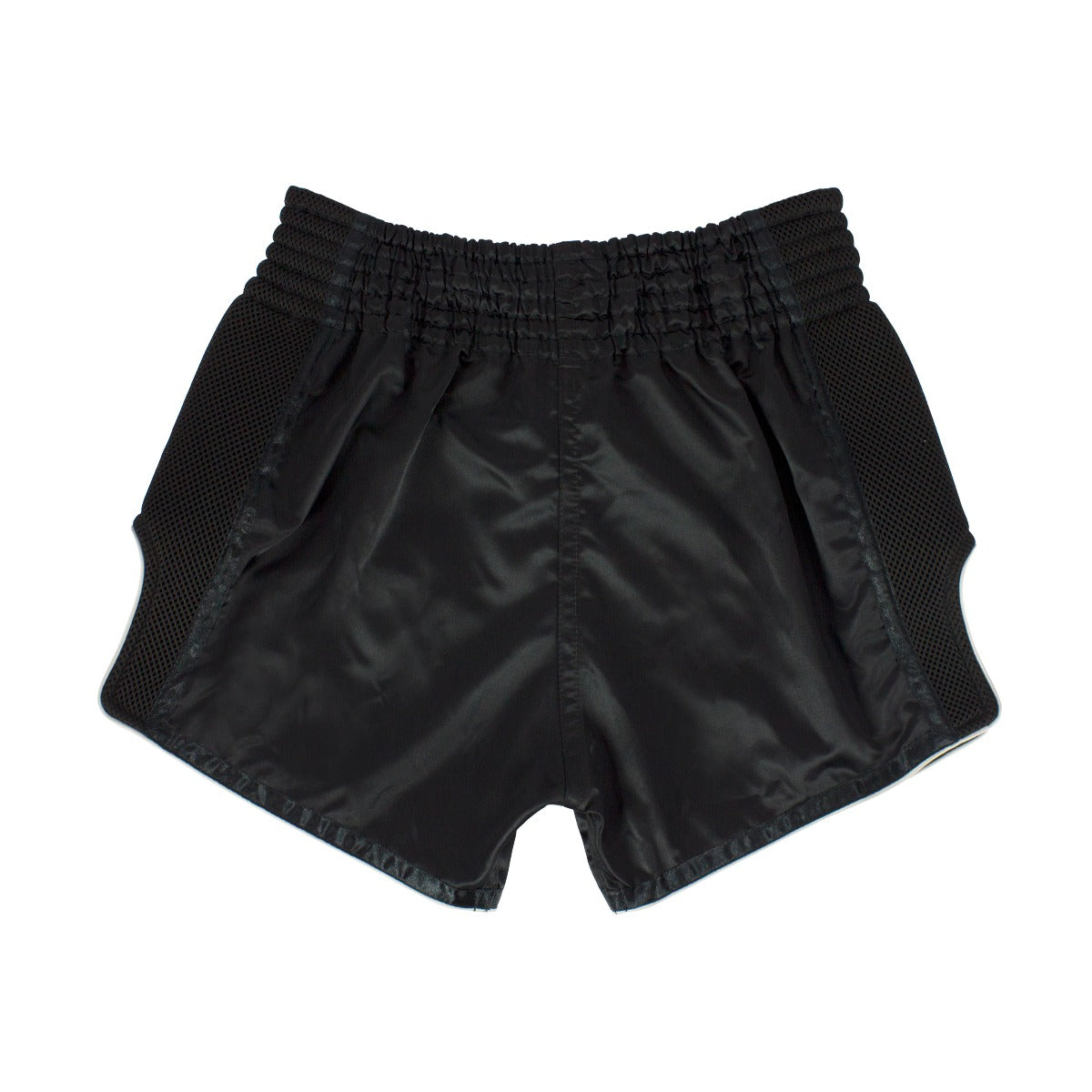 กางเกงมวยไทยขาสั้น - BS1708 สีดำ