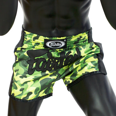 Muay Thai Shorts - BS1710 Green Camo