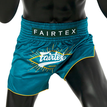 Fairtex Muay Thai Shorts - BS1907 Focus Turquoise