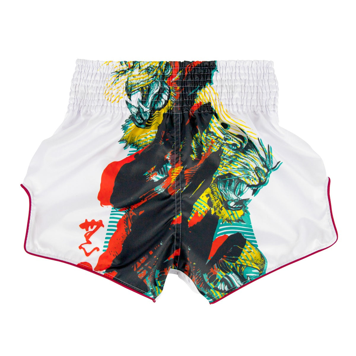 Fairtex Muay Thai Shorts - BS1908 Satoru Collection White