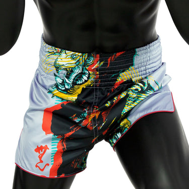 Fairtex Muay Thai Shorts - BS1909 Satoru Collection Gray
