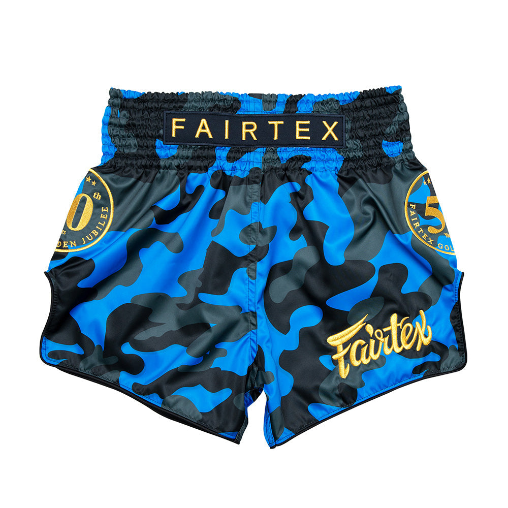 Fairtex Muay Thai Shorts - BS1917 Golden Jubilee Solid