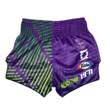 กางเกงมวยไทย Fairtex - BS1922 Racer สีม่วง