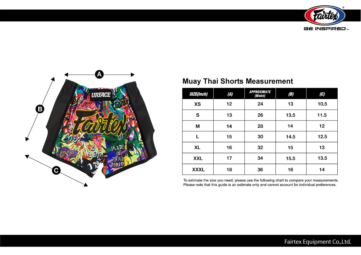 กางเกงชกมวย URFACE x Fairtex