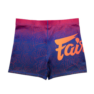 กางเกงขาสั้นผู้หญิง Fairtex Vale Tudo - สีน้ำเงิน