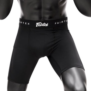 กางเกงขาสั้นรัดรูป Fairtex พร้อม Athletic Cup