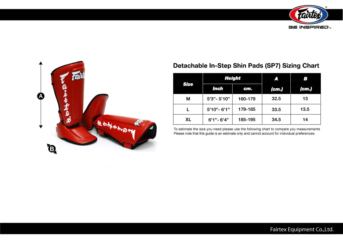 Fairtex Twister Shin Guards SP7