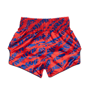 Fairtex Muay Thai Shorts - BS1958 Red/Blue