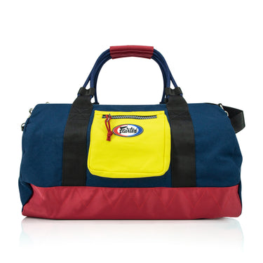 Fairtex 3-Tone Barrel Bag - Primary Trio