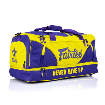 กระเป๋ายิม Fairtex รุ่น สีม่วง/เหลือง