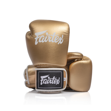 Fairtex BGV1C-PLUS Boxing Gloves - Gold Metallic