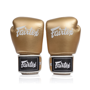 Fairtex BGV1C-PLUS Boxing Gloves - Gold Metallic