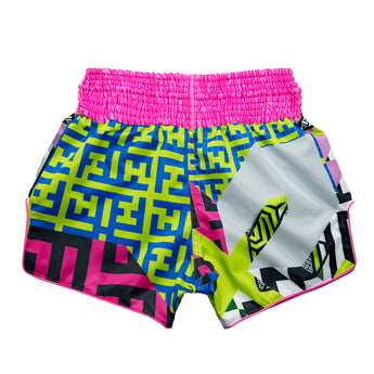 Occasional Product : "Fairtex X Future LAB" Boxing Shorts Pink Color
