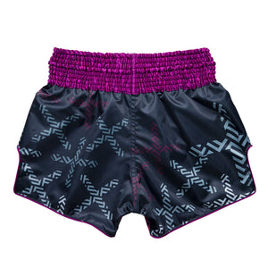 Limited Edition : "Fairtex X Future LAB" Boxing Shorts Purple Color
