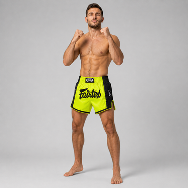 Muay Thai Shorts - BS1706 Green Lime