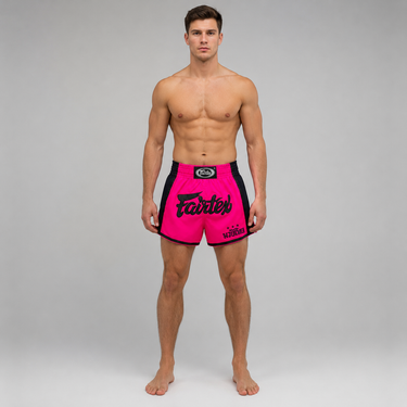 Muay Thai Shorts - BS1714 Shocking Pink