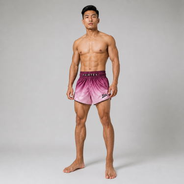 Fairtex Muay Thai Shorts - BS1904 FADE Maroon