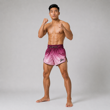 Fairtex Muay Thai Shorts - BS1904 FADE Maroon