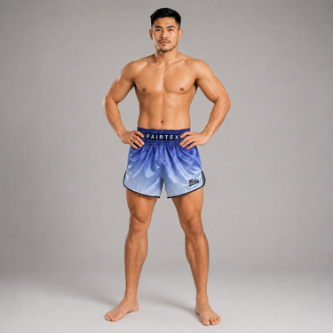 Fairtex Muay Thai Shorts - BS1905 FADE Blue