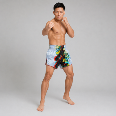 Fairtex Muay Thai Shorts - BS1909 Satoru Collection Gray