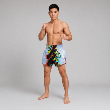 Fairtex Muay Thai Shorts - BS1909 Satoru Collection Gray