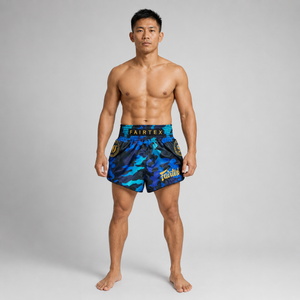 Fairtex Muay Thai Shorts - BS1916 Golden Jubilee Luster