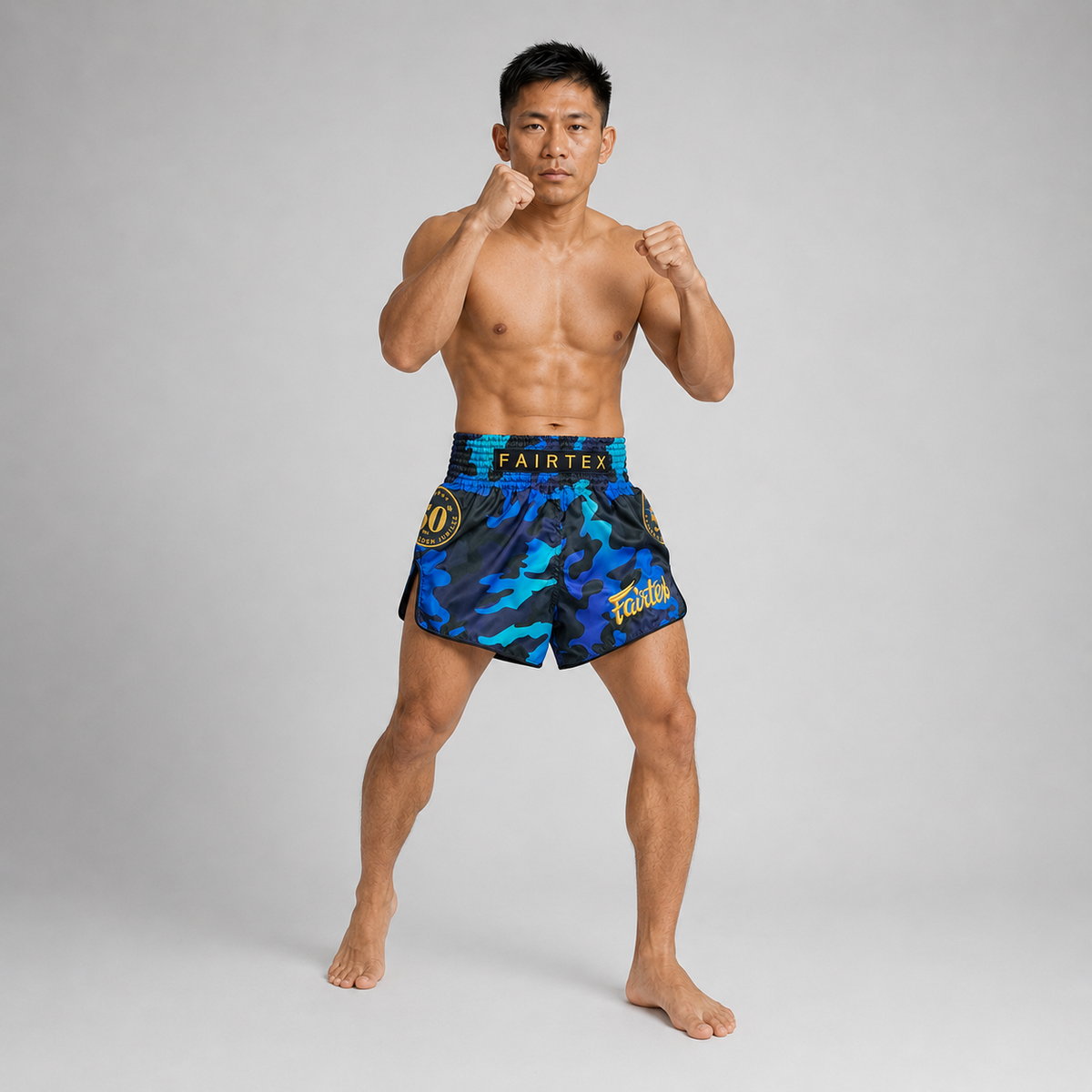Fairtex Muay Thai Shorts - BS1916 Golden Jubilee Luster