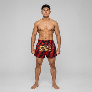 Fairtex Muay Thai Shorts - BS1919 Stealth Red