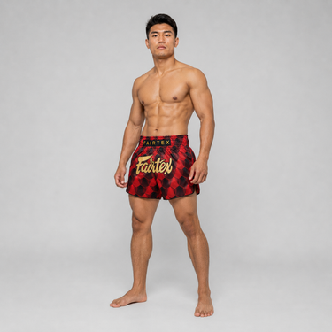 Fairtex Muay Thai Shorts - BS1919 Stealth Red