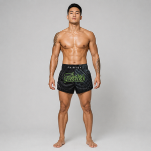 กางเกงมวยไทย Fairtex - BS1924 Racer สีดำ