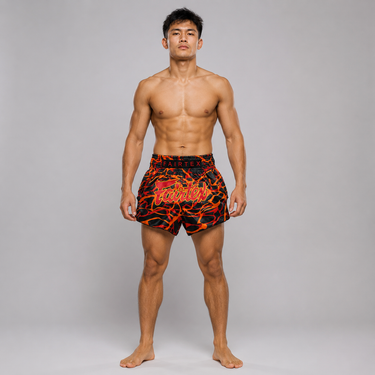 Fairtex Muay Thai Shorts - BS1926 Magma 'Red'